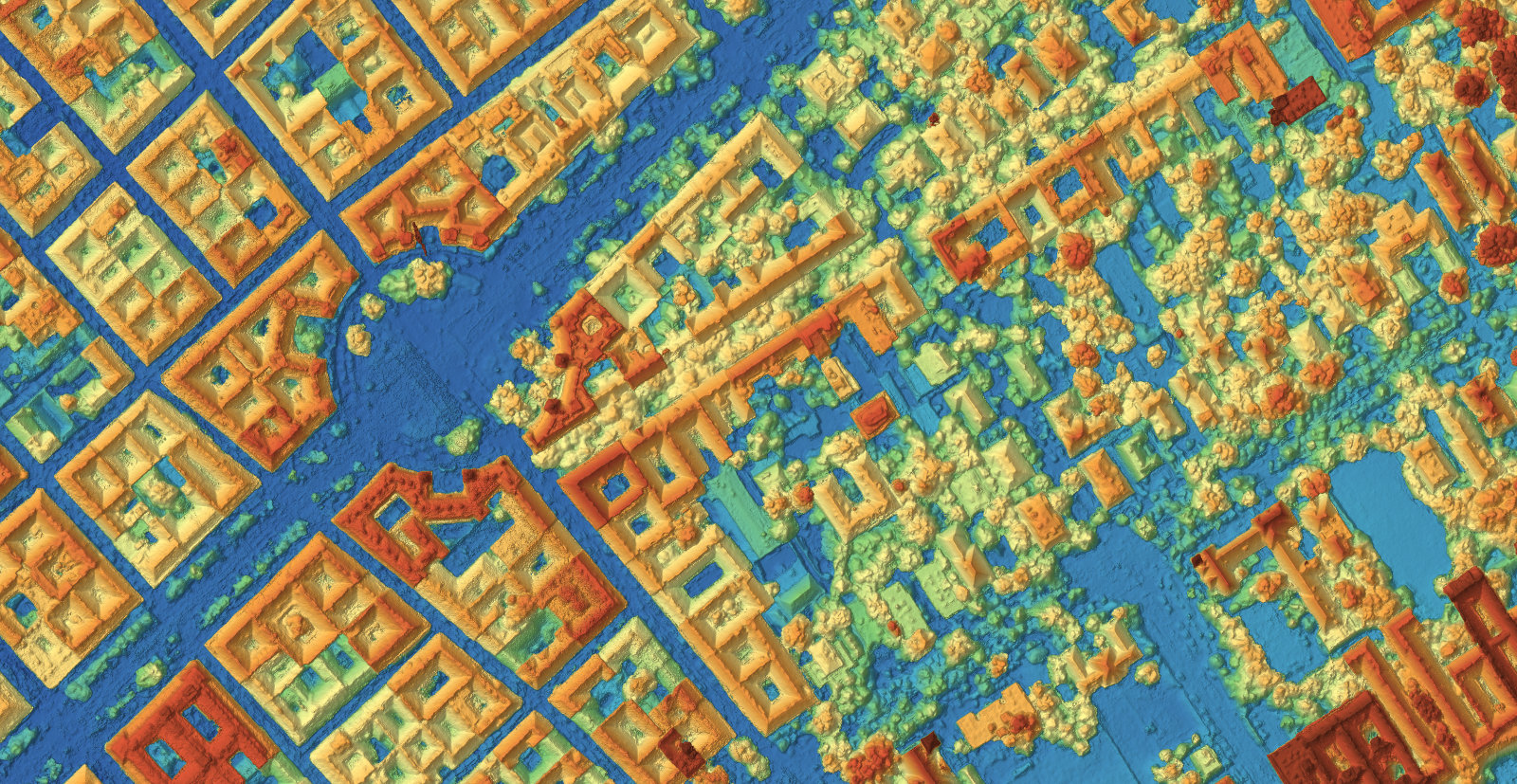 Digital surface model
