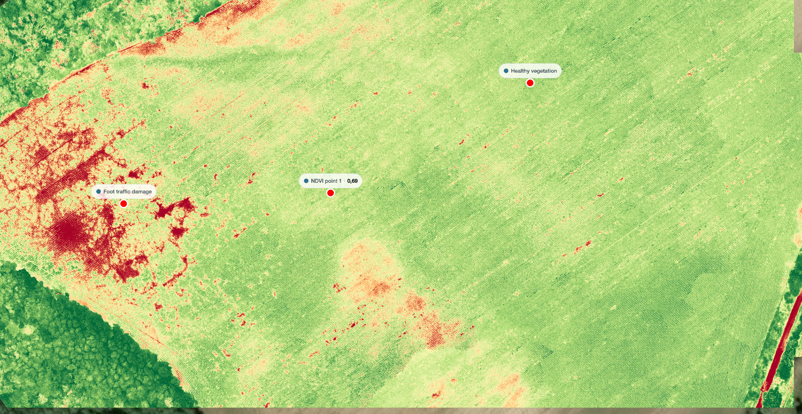 Multispectral map